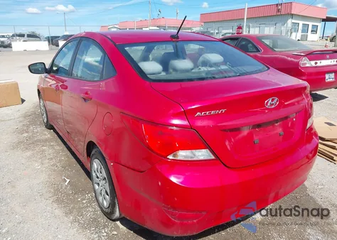 2016 Hyundai Accent Se из США, поврежденный, VIN KMHCT4AE2GU059586